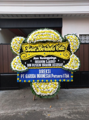 Papan Bunga Duka di Tigapanah